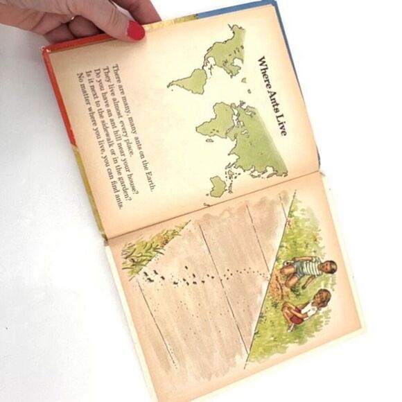 Vintage Rand McNally Publisher The Busy Ants Nonfiction Children’s Learning Book - Picture 10 of 12